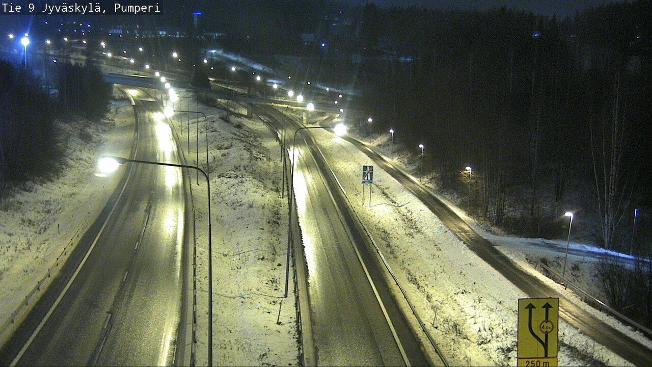 Weather Camera Image Väg 9 Jyväskylä, Pumperi, Jyväskylä, Keski-Suomi