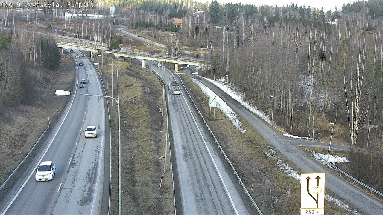 Weather Camera Image Road 9 Jyväskylä, Pumperi, Jyväskylä, Keski-Suomi