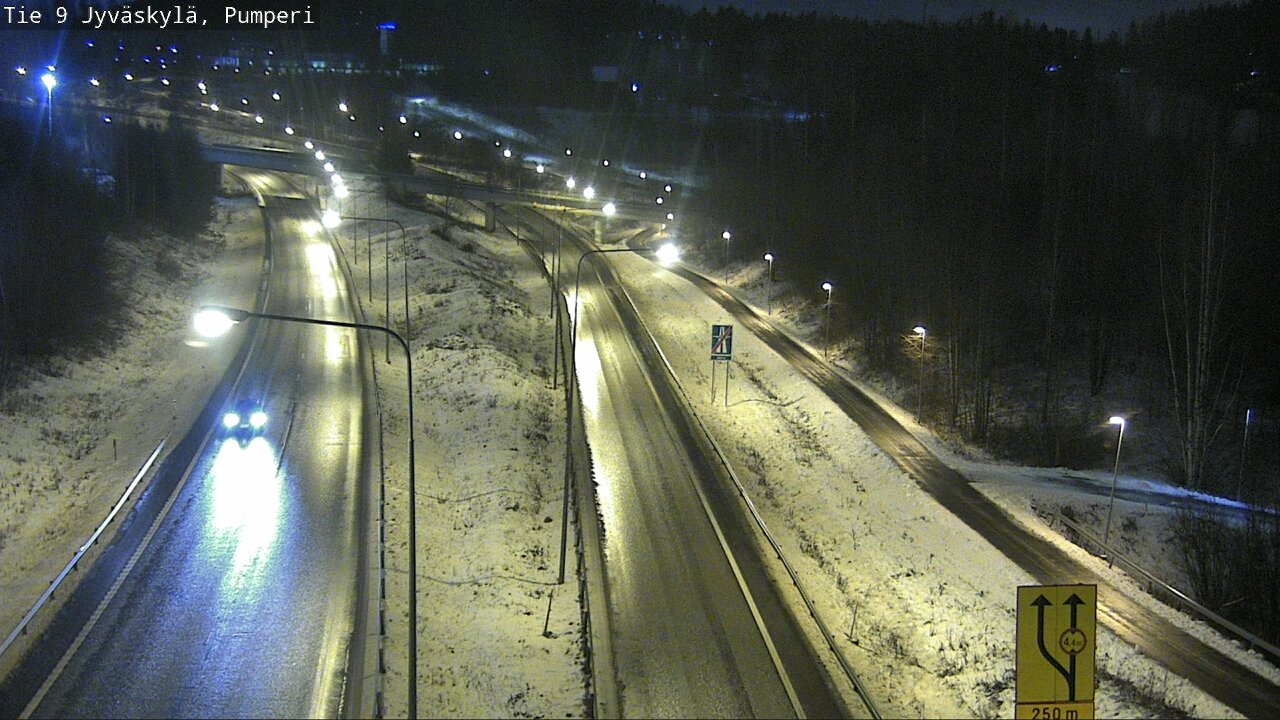 Weather Camera Image Väg 9 Jyväskylä, Pumperi, Jyväskylä, Keski-Suomi