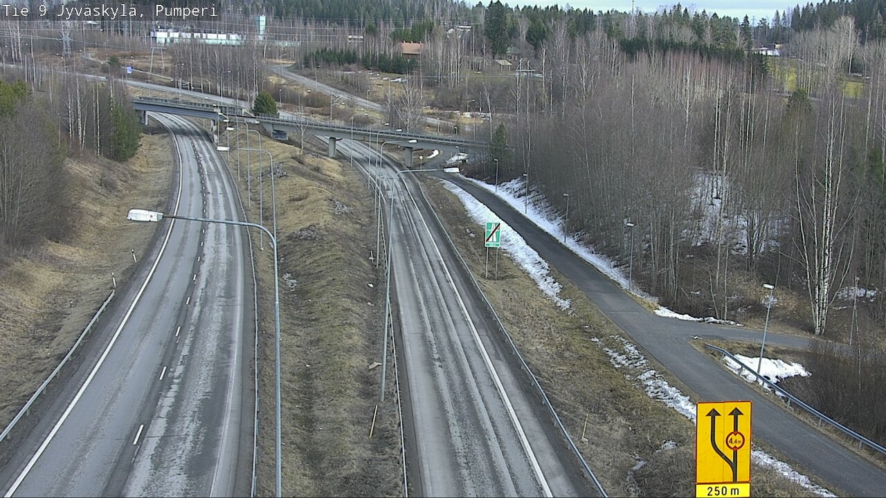 Weather Camera Image Road 9 Jyväskylä, Pumperi, Jyväskylä, Keski-Suomi