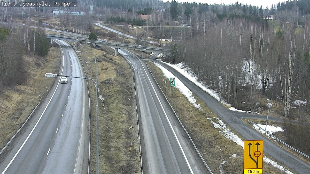 Weather Camera Image Road 9 Jyväskylä, Pumperi, Jyväskylä, Keski-Suomi