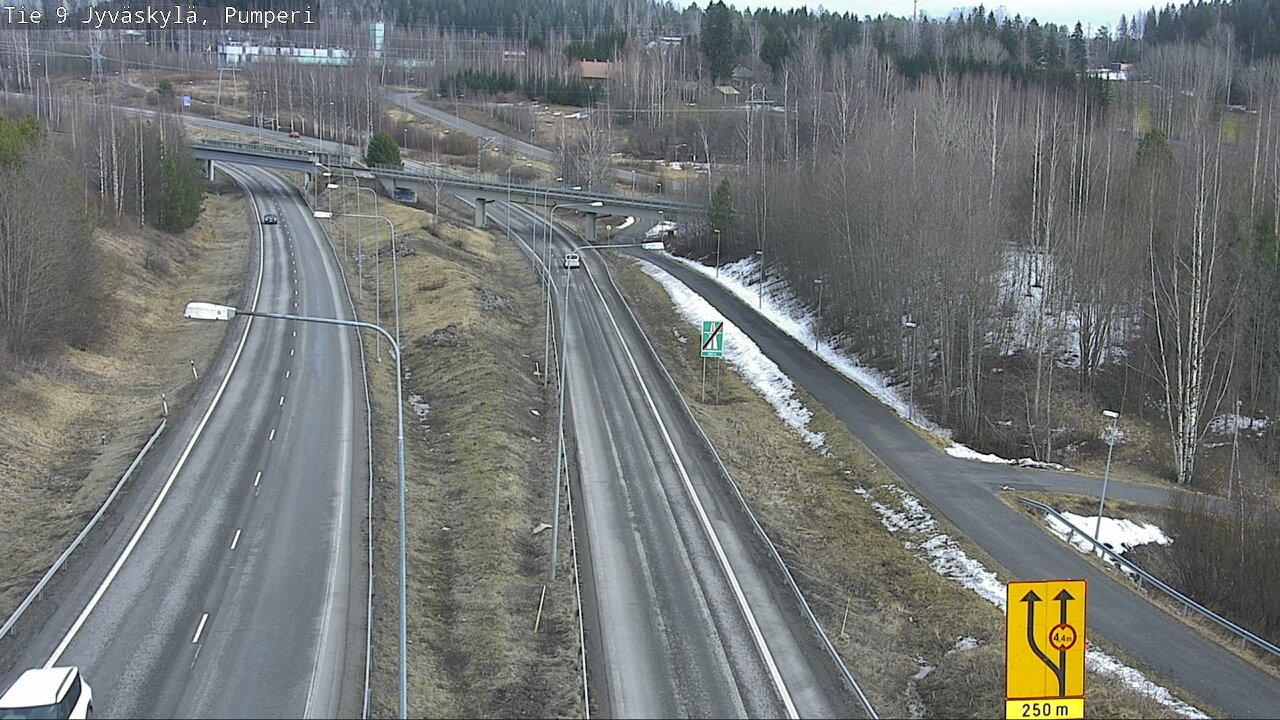Weather Camera Image Road 9 Jyväskylä, Pumperi, Jyväskylä, Keski-Suomi