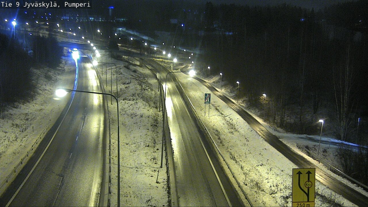 Weather Camera Image Väg 9 Jyväskylä, Pumperi, Jyväskylä, Keski-Suomi