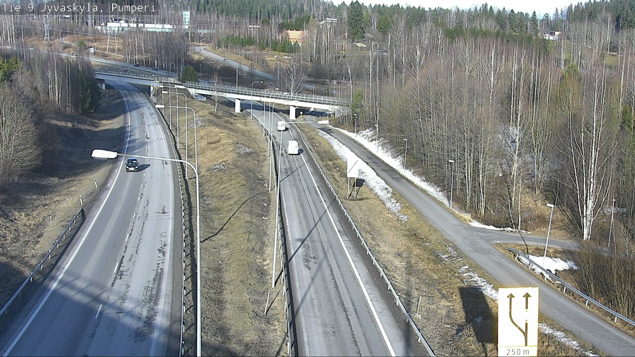 Weather Camera Image Road 9 Jyväskylä, Pumperi, Jyväskylä, Keski-Suomi