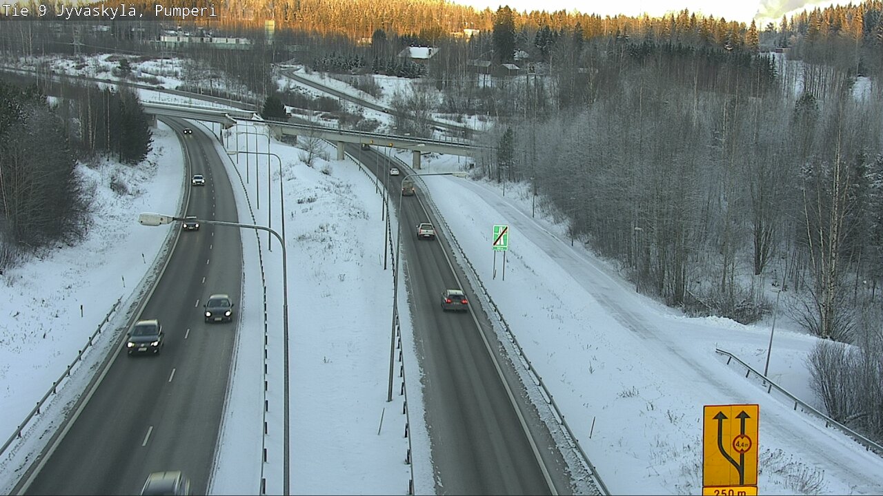 Weather Camera Image Road 9 Jyväskylä, Pumperi, Jyväskylä, Keski-Suomi
