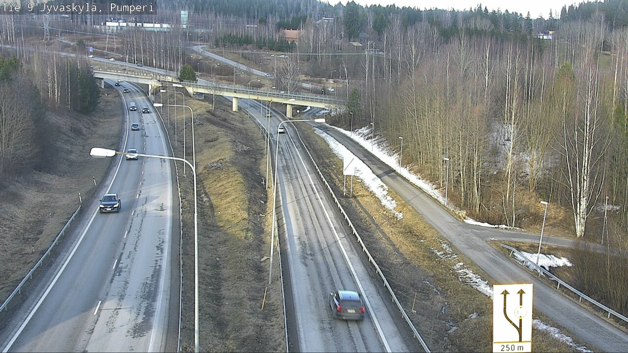 Weather Camera Image Road 9 Jyväskylä, Pumperi, Jyväskylä, Keski-Suomi