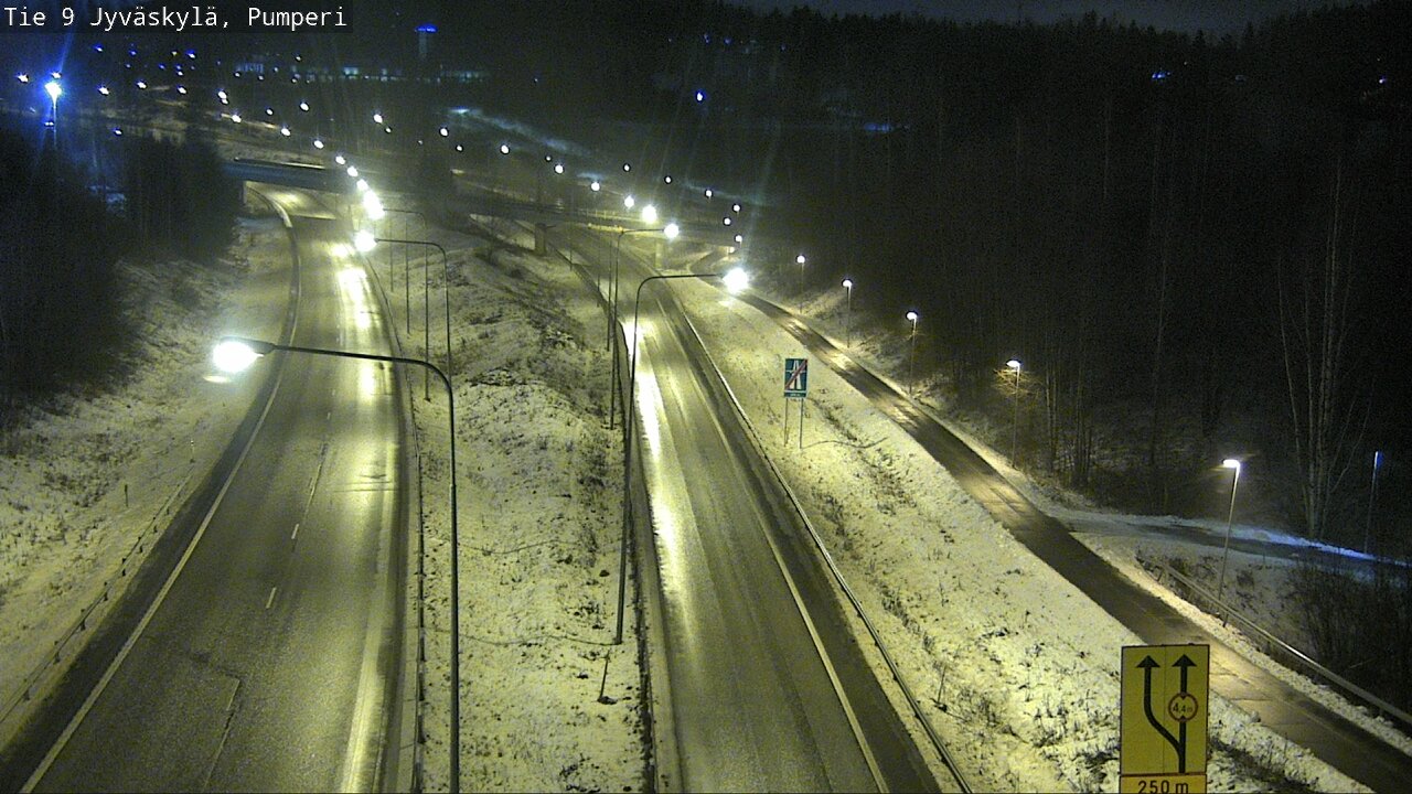 Weather Camera Image Väg 9 Jyväskylä, Pumperi, Jyväskylä, Keski-Suomi