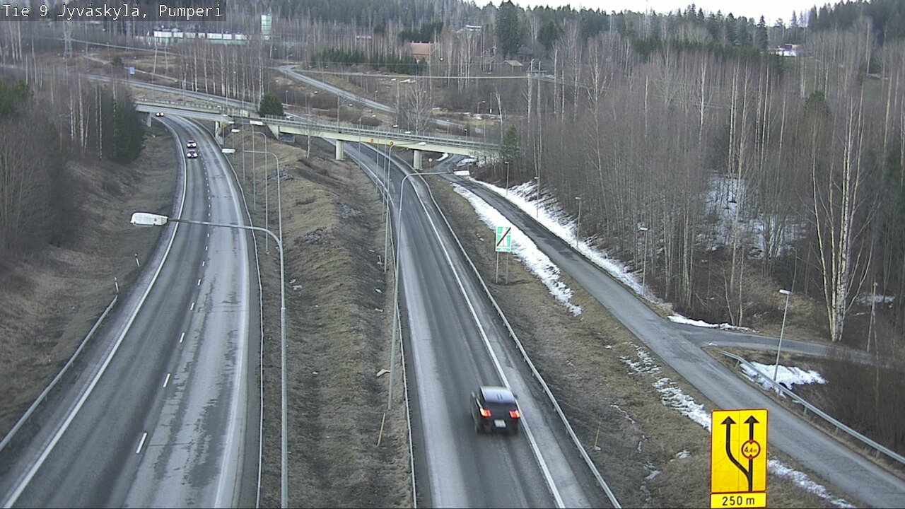 Weather Camera Image Väg 9 Jyväskylä, Pumperi, Jyväskylä, Keski-Suomi
