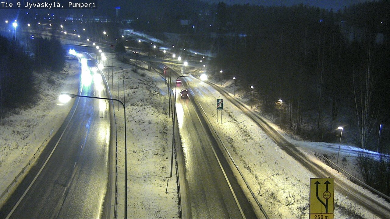 Weather Camera Image Väg 9 Jyväskylä, Pumperi, Jyväskylä, Keski-Suomi
