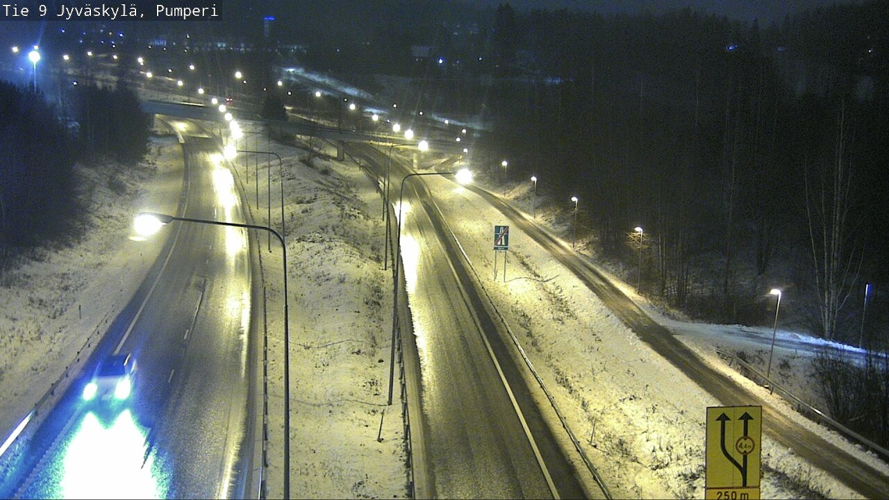 Weather Camera Image Väg 9 Jyväskylä, Pumperi, Jyväskylä, Keski-Suomi