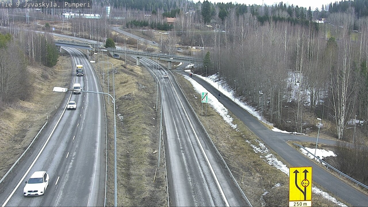 Weather Camera Image Road 9 Jyväskylä, Pumperi, Jyväskylä, Keski-Suomi