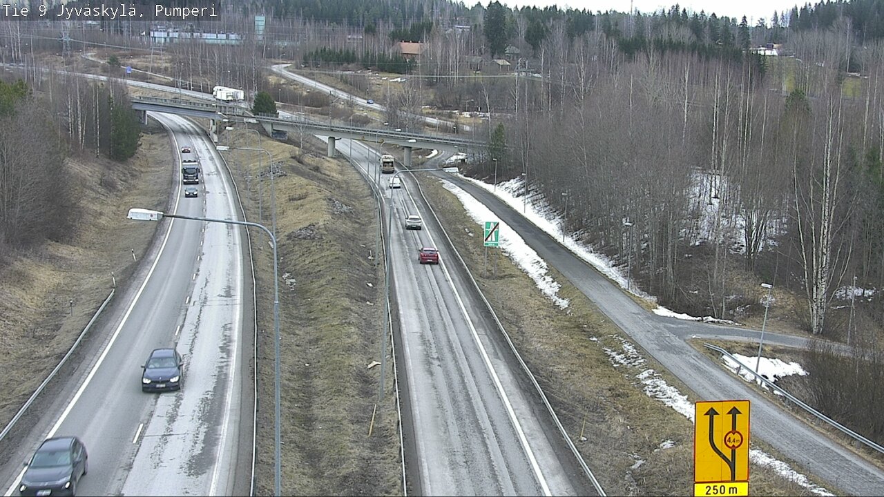 Weather Camera Image Road 9 Jyväskylä, Pumperi, Jyväskylä, Keski-Suomi