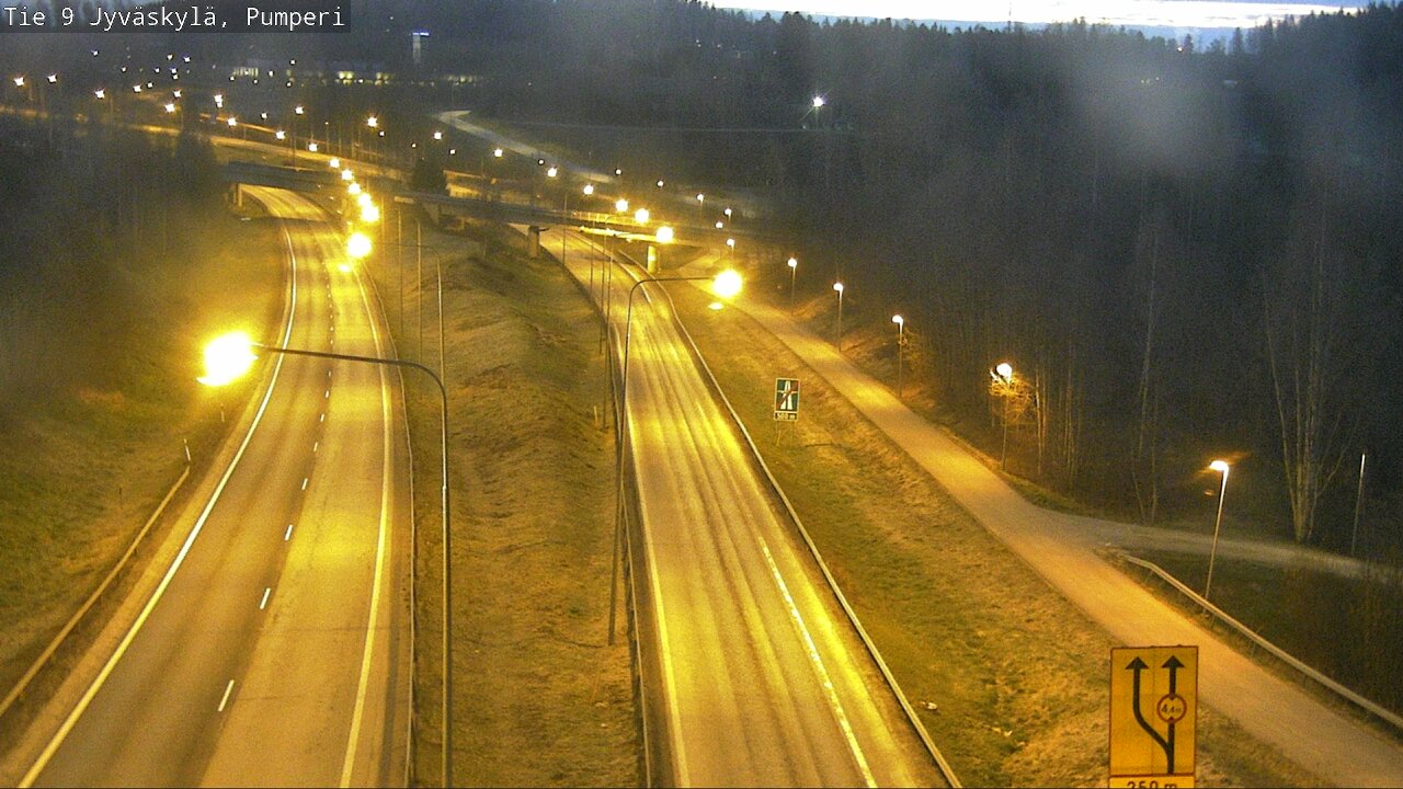 Weather Camera Image Road 9 Jyväskylä, Pumperi, Jyväskylä, Keski-Suomi