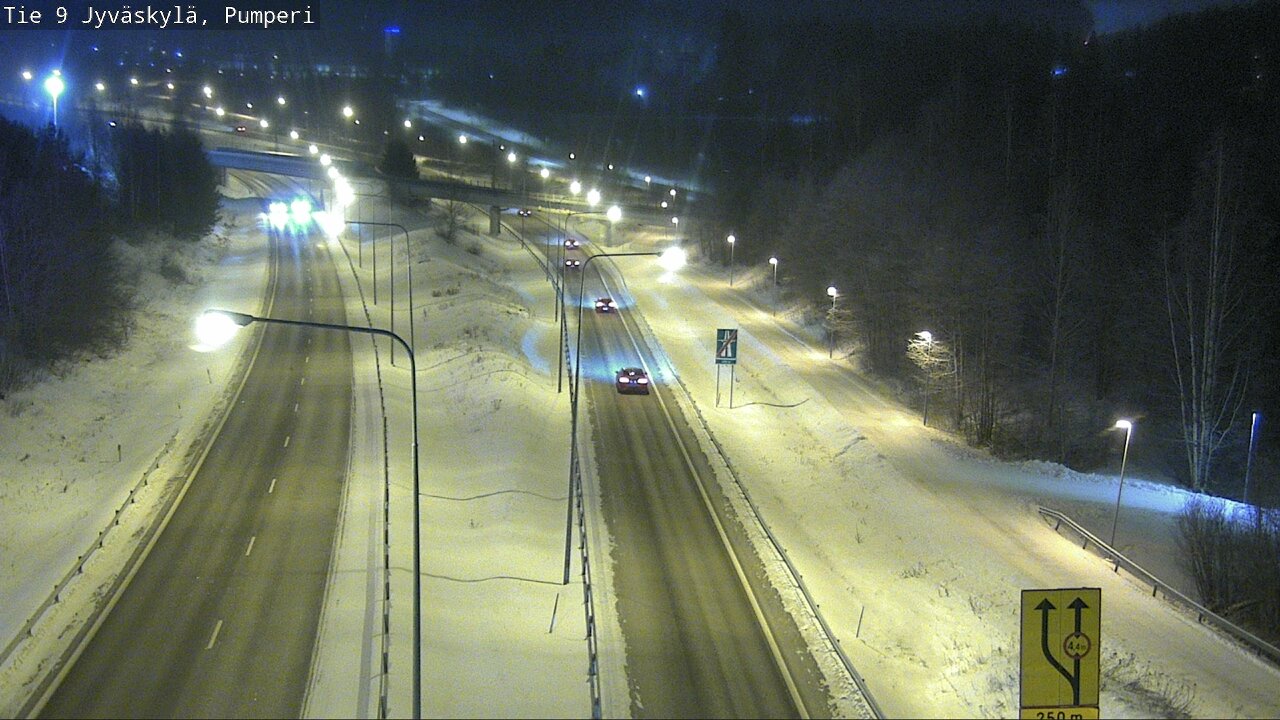 Weather Camera Image Road 9 Jyväskylä, Pumperi, Jyväskylä, Keski-Suomi