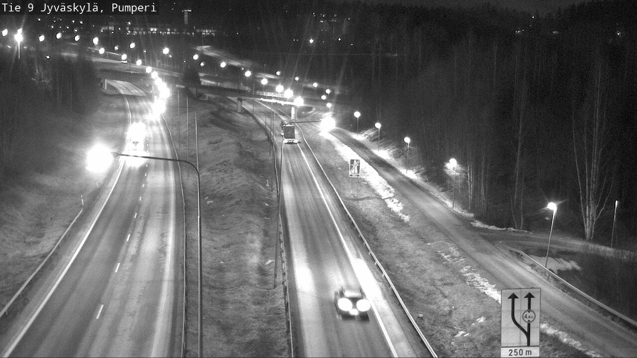 Weather Camera Image Väg 9 Jyväskylä, Pumperi, Jyväskylä, Keski-Suomi