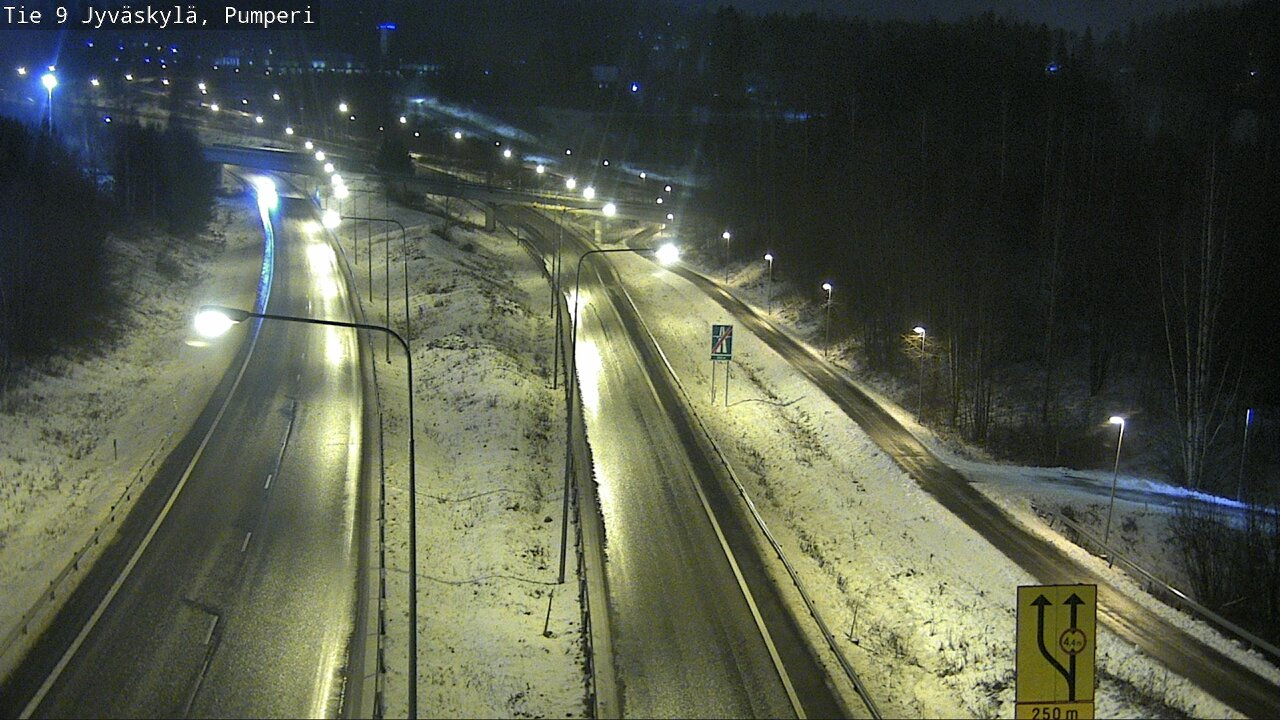 Weather Camera Image Väg 9 Jyväskylä, Pumperi, Jyväskylä, Keski-Suomi
