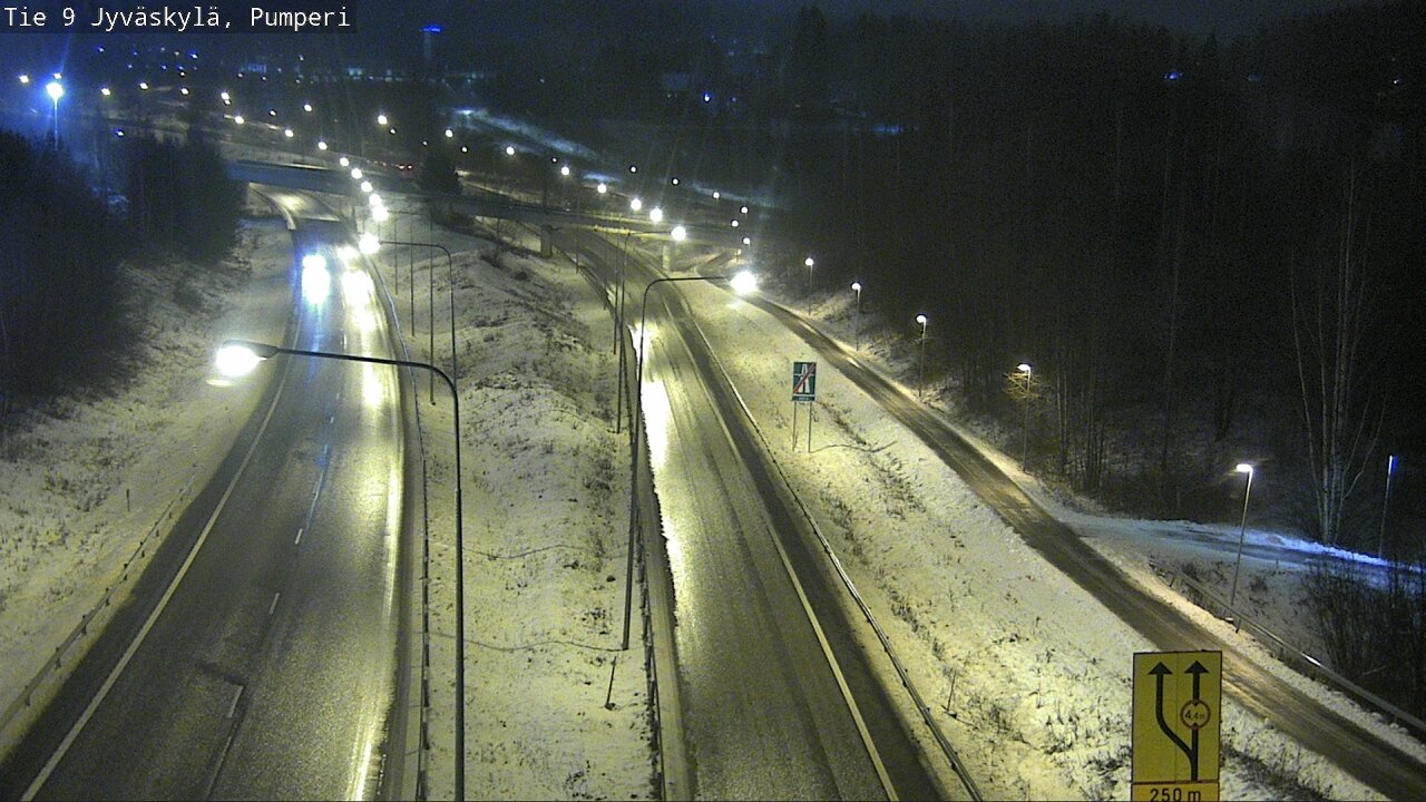 Weather Camera Image Väg 9 Jyväskylä, Pumperi, Jyväskylä, Keski-Suomi