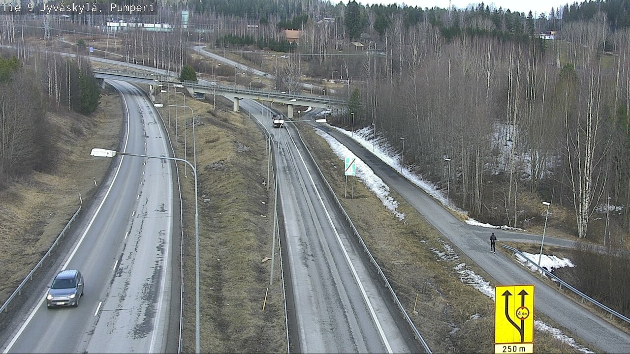 Weather Camera Image Road 9 Jyväskylä, Pumperi, Jyväskylä, Keski-Suomi