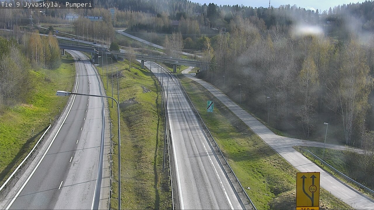 Weather Camera Image Road 9 Jyväskylä, Pumperi, Jyväskylä, Keski-Suomi