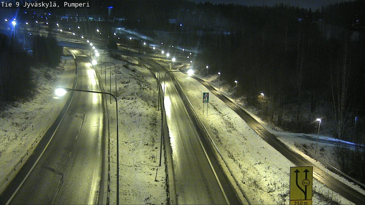 Weather Camera Image Väg 9 Jyväskylä, Pumperi, Jyväskylä, Keski-Suomi