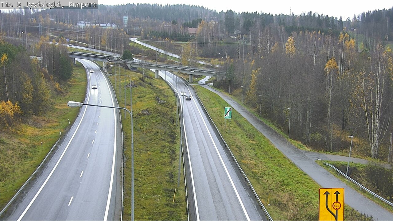 Weather Camera Image Väg 9 Jyväskylä, Pumperi, Jyväskylä, Keski-Suomi