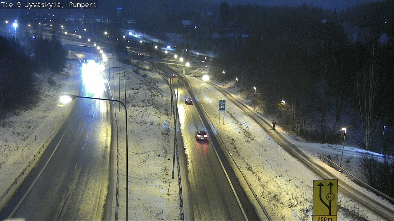 Weather Camera Image Väg 9 Jyväskylä, Pumperi, Jyväskylä, Keski-Suomi