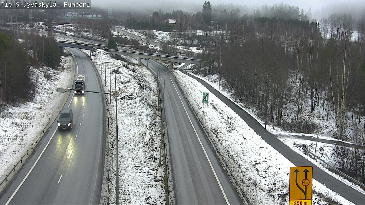 Weather Camera Image Road 9 Jyväskylä, Pumperi, Jyväskylä, Keski-Suomi