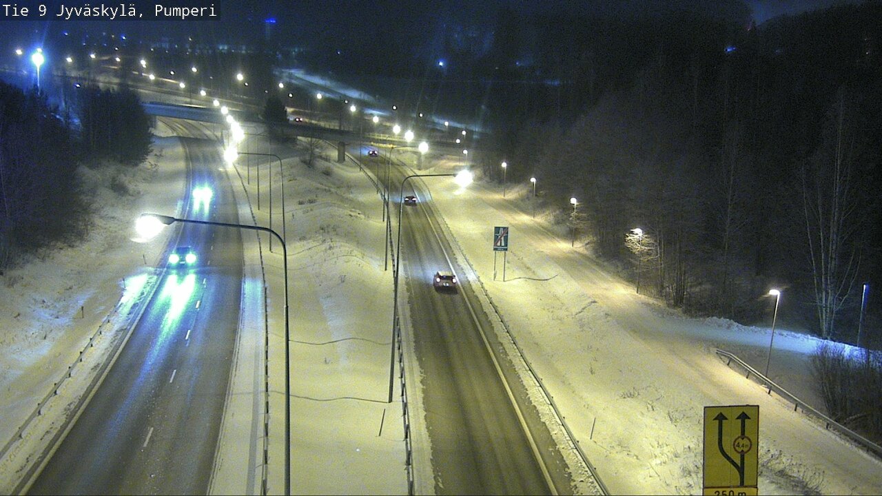 Weather Camera Image Road 9 Jyväskylä, Pumperi, Jyväskylä, Keski-Suomi
