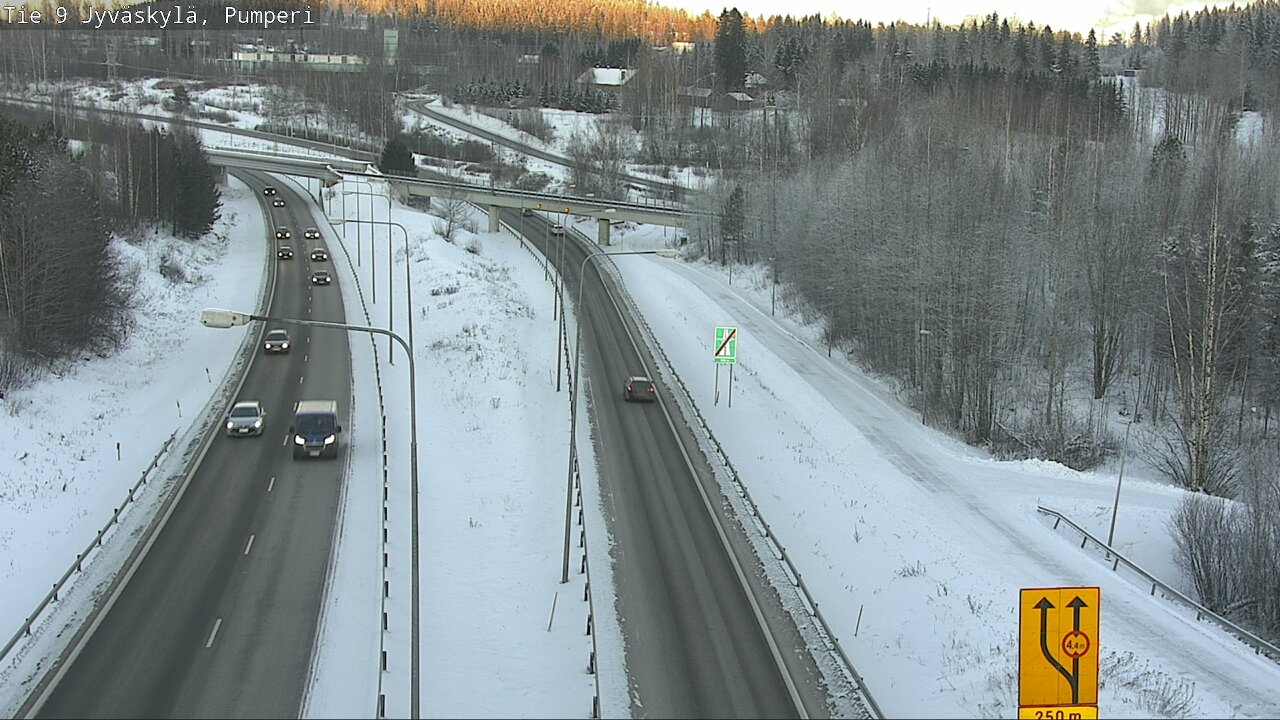 Weather Camera Image Road 9 Jyväskylä, Pumperi, Jyväskylä, Keski-Suomi
