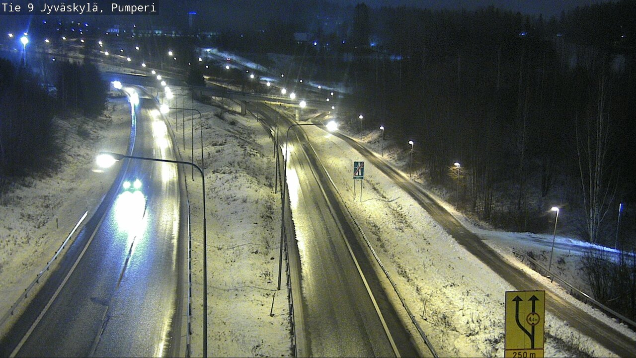 Weather Camera Image Väg 9 Jyväskylä, Pumperi, Jyväskylä, Keski-Suomi
