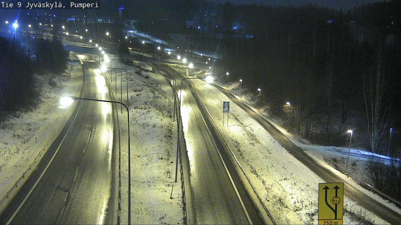 Weather Camera Image Väg 9 Jyväskylä, Pumperi, Jyväskylä, Keski-Suomi