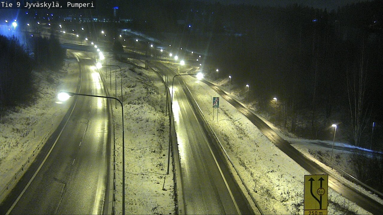 Weather Camera Image Väg 9 Jyväskylä, Pumperi, Jyväskylä, Keski-Suomi