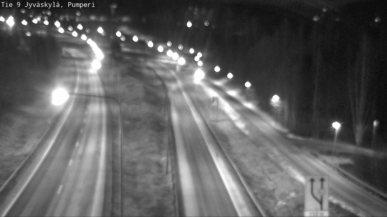 Weather Camera Image Väg 9 Jyväskylä, Pumperi, Jyväskylä, Keski-Suomi