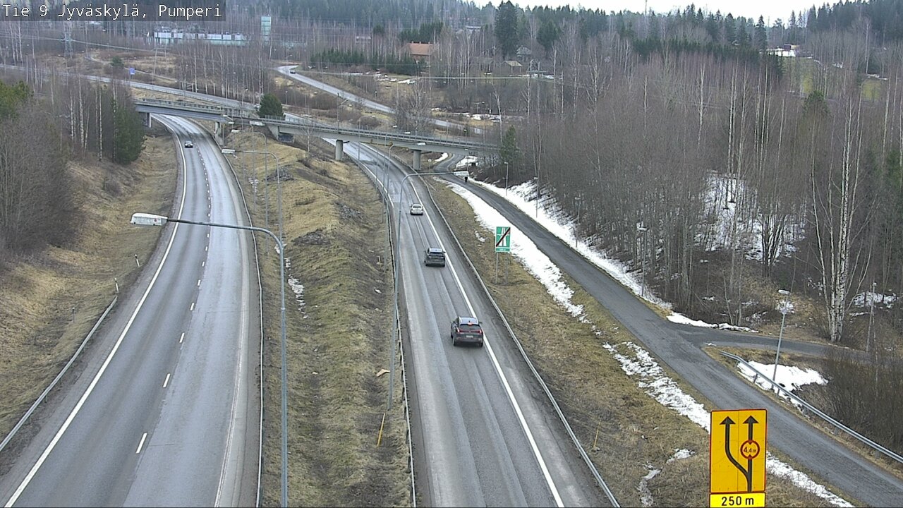Weather Camera Image Road 9 Jyväskylä, Pumperi, Jyväskylä, Keski-Suomi