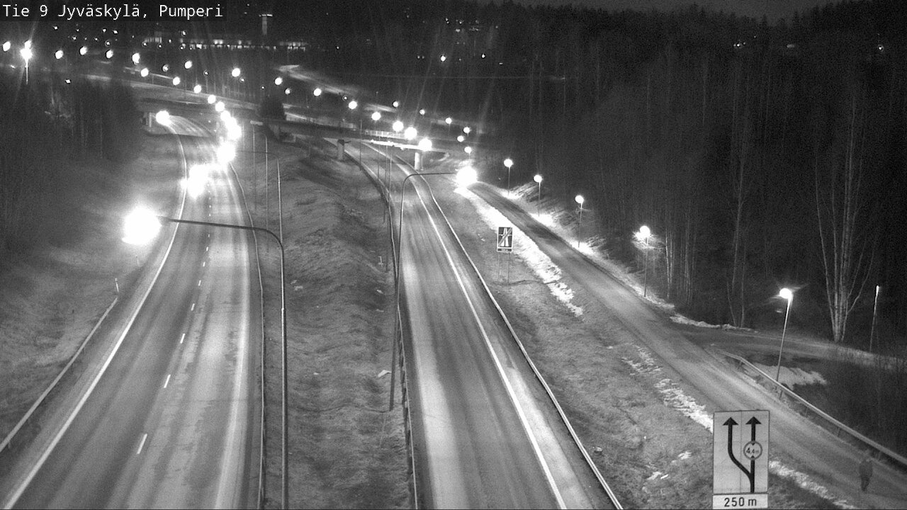 Weather Camera Image Väg 9 Jyväskylä, Pumperi, Jyväskylä, Keski-Suomi