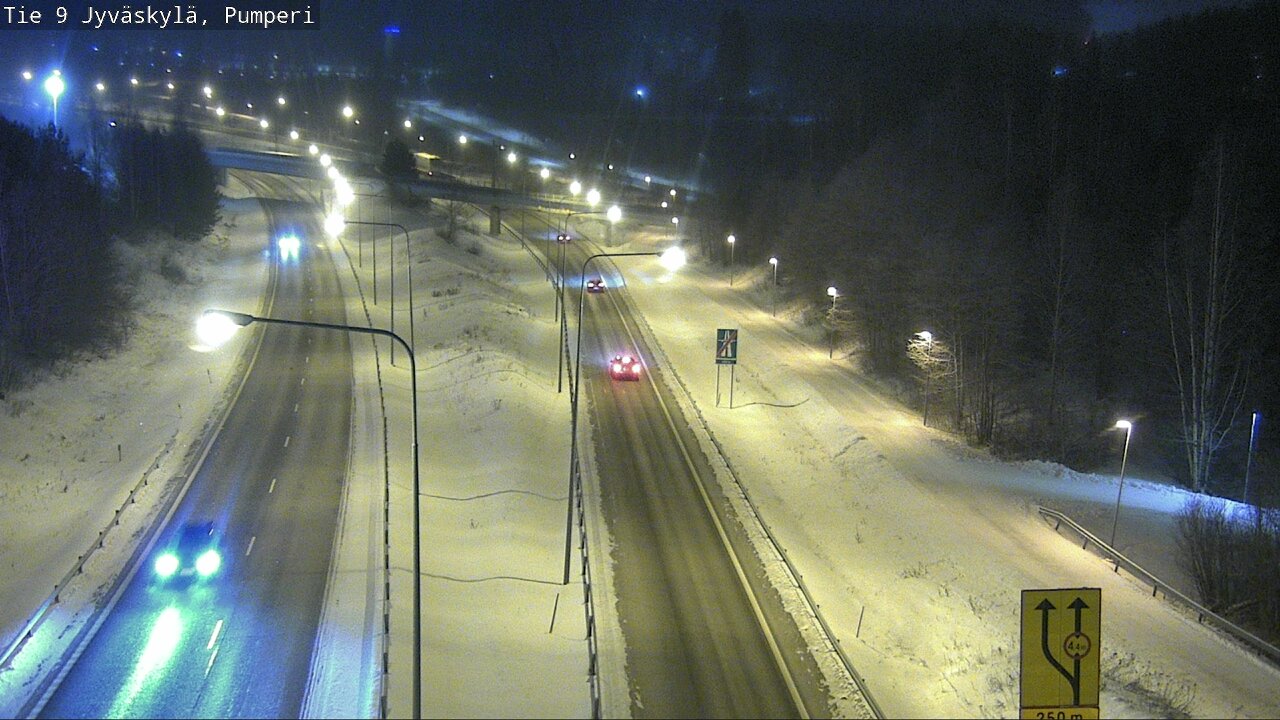 Weather Camera Image Road 9 Jyväskylä, Pumperi, Jyväskylä, Keski-Suomi