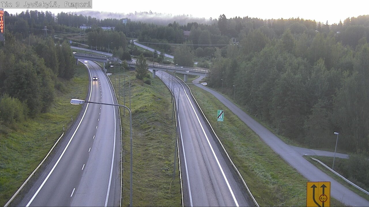 Kelikamerat Kuva Tie 9 Jyväskylä, Pumperi, Jyväskylä, Keski-Suomi