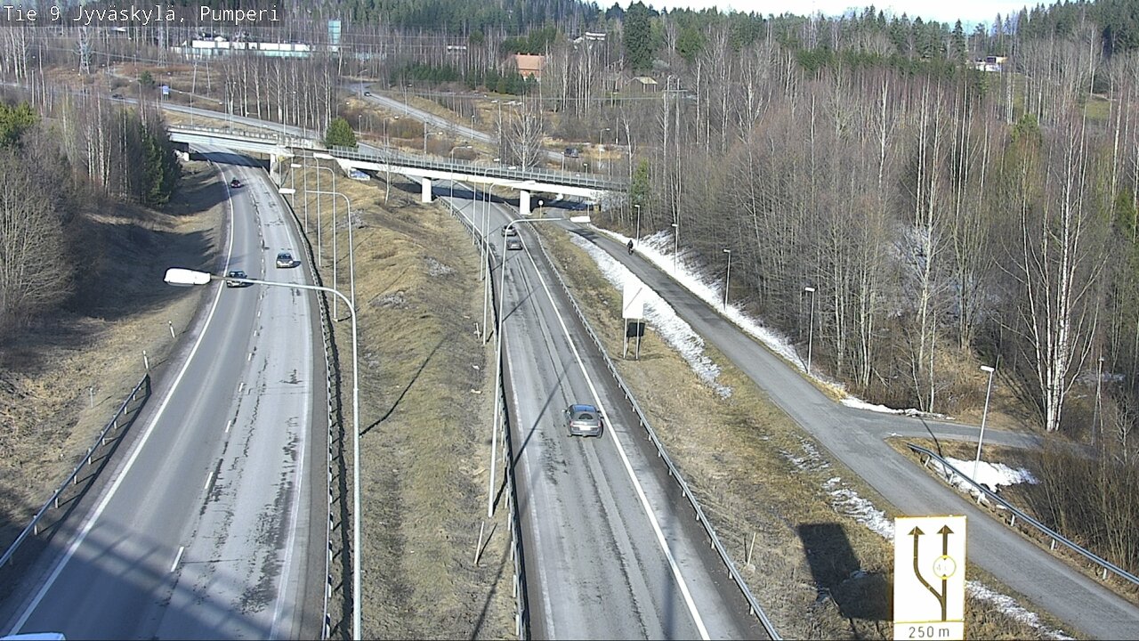 Weather Camera Image Road 9 Jyväskylä, Pumperi, Jyväskylä, Keski-Suomi