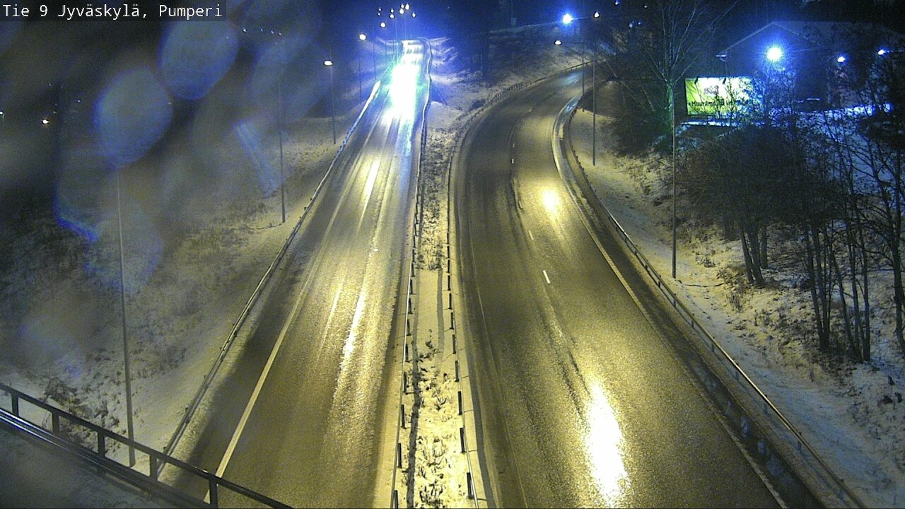 Weather Camera Image Väg 9 Jyväskylä, Pumperi, Jyväskylä, Keski-Suomi