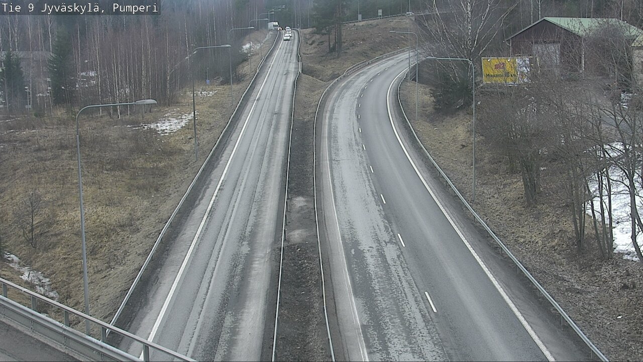 Weather Camera Image Väg 9 Jyväskylä, Pumperi, Jyväskylä, Keski-Suomi