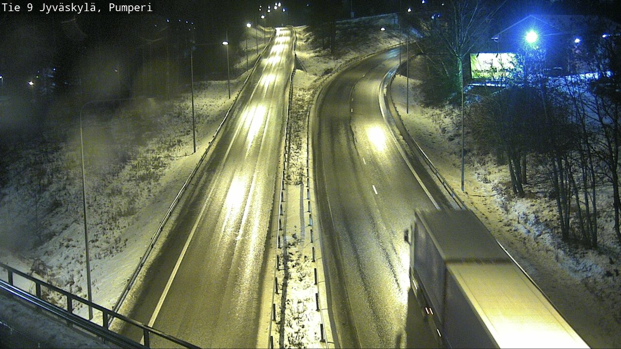 Weather Camera Image Väg 9 Jyväskylä, Pumperi, Jyväskylä, Keski-Suomi