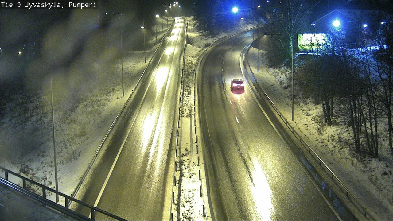 Weather Camera Image Väg 9 Jyväskylä, Pumperi, Jyväskylä, Keski-Suomi