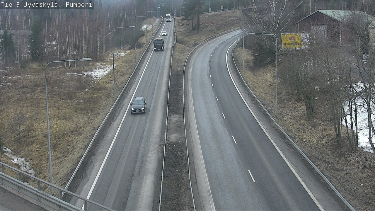 Weather Camera Image Road 9 Jyväskylä, Pumperi, Jyväskylä, Keski-Suomi