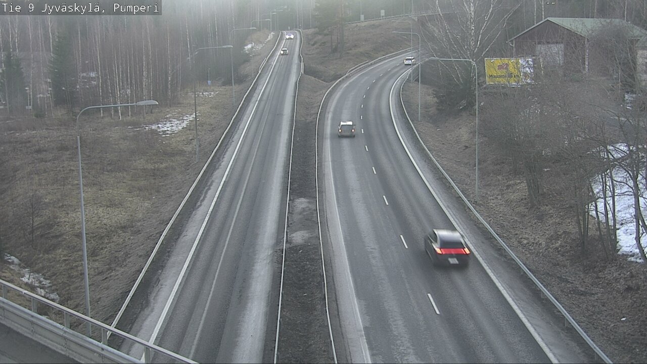 Weather Camera Image Road 9 Jyväskylä, Pumperi, Jyväskylä, Keski-Suomi