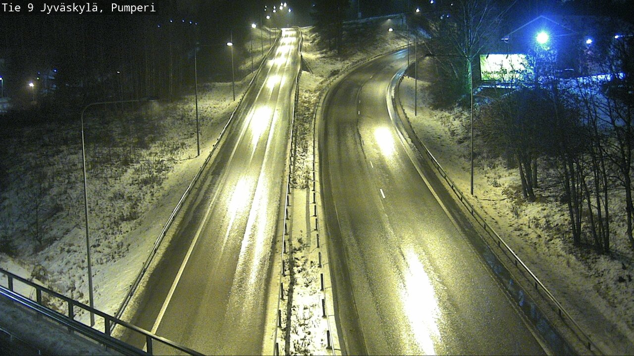 Weather Camera Image Väg 9 Jyväskylä, Pumperi, Jyväskylä, Keski-Suomi