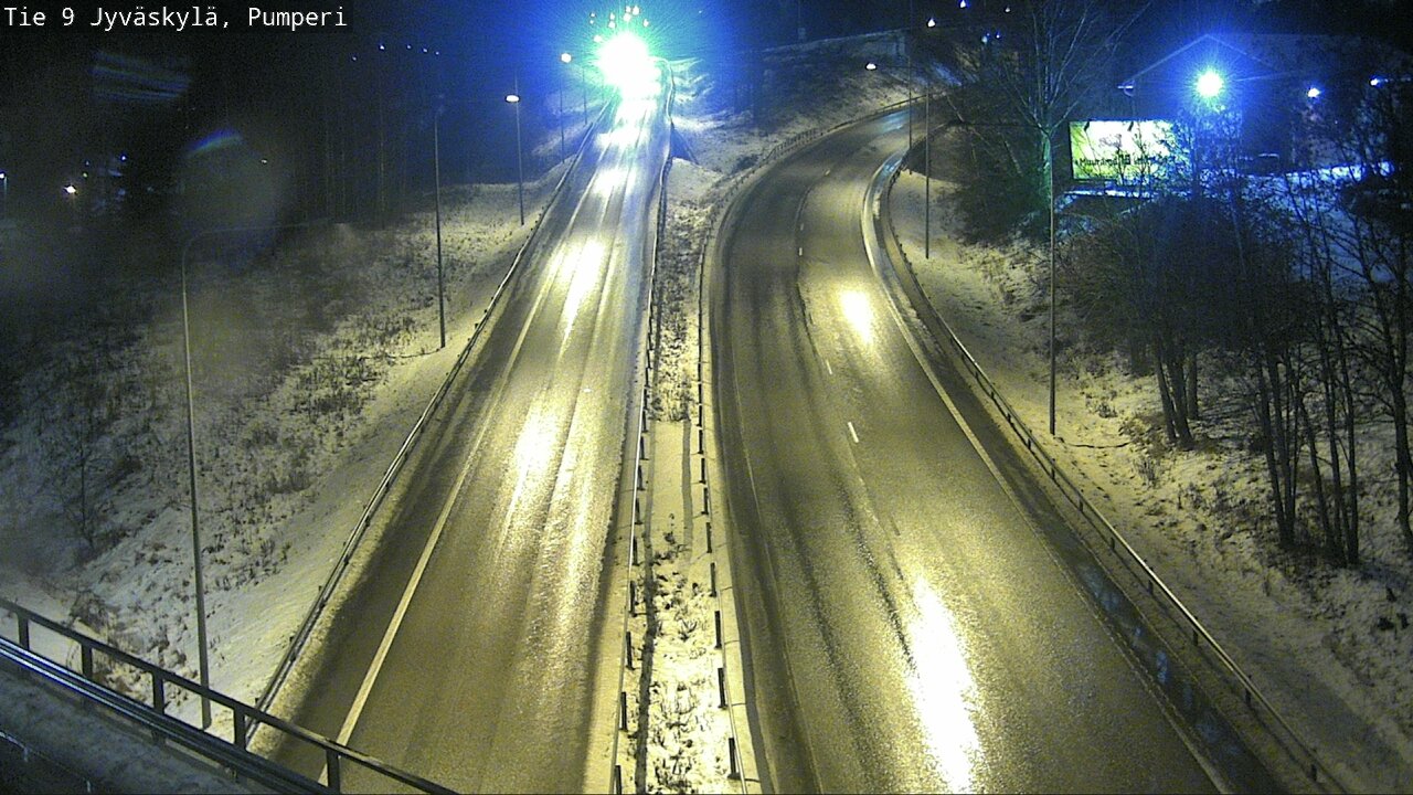 Weather Camera Image Väg 9 Jyväskylä, Pumperi, Jyväskylä, Keski-Suomi