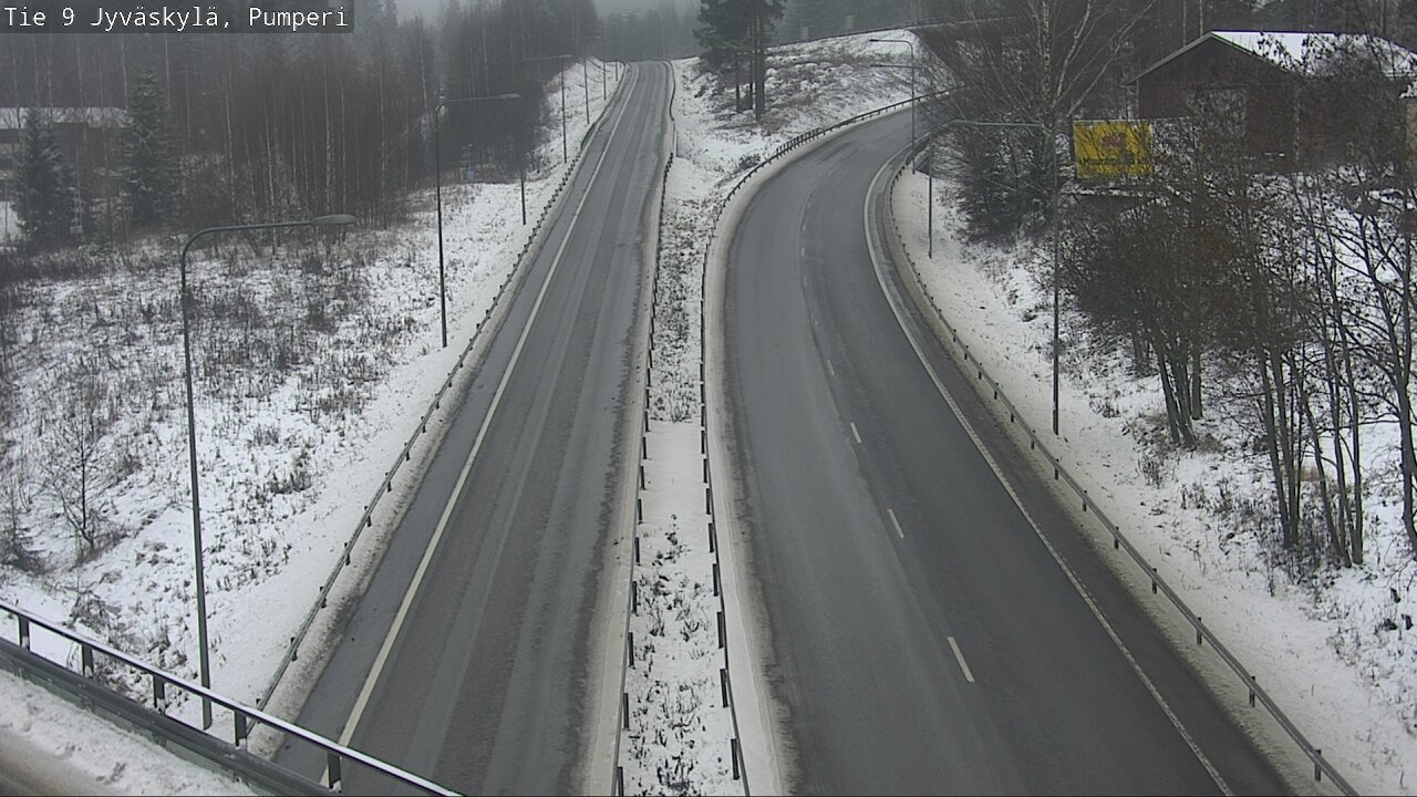Weather Camera Image Väg 9 Jyväskylä, Pumperi, Jyväskylä, Keski-Suomi