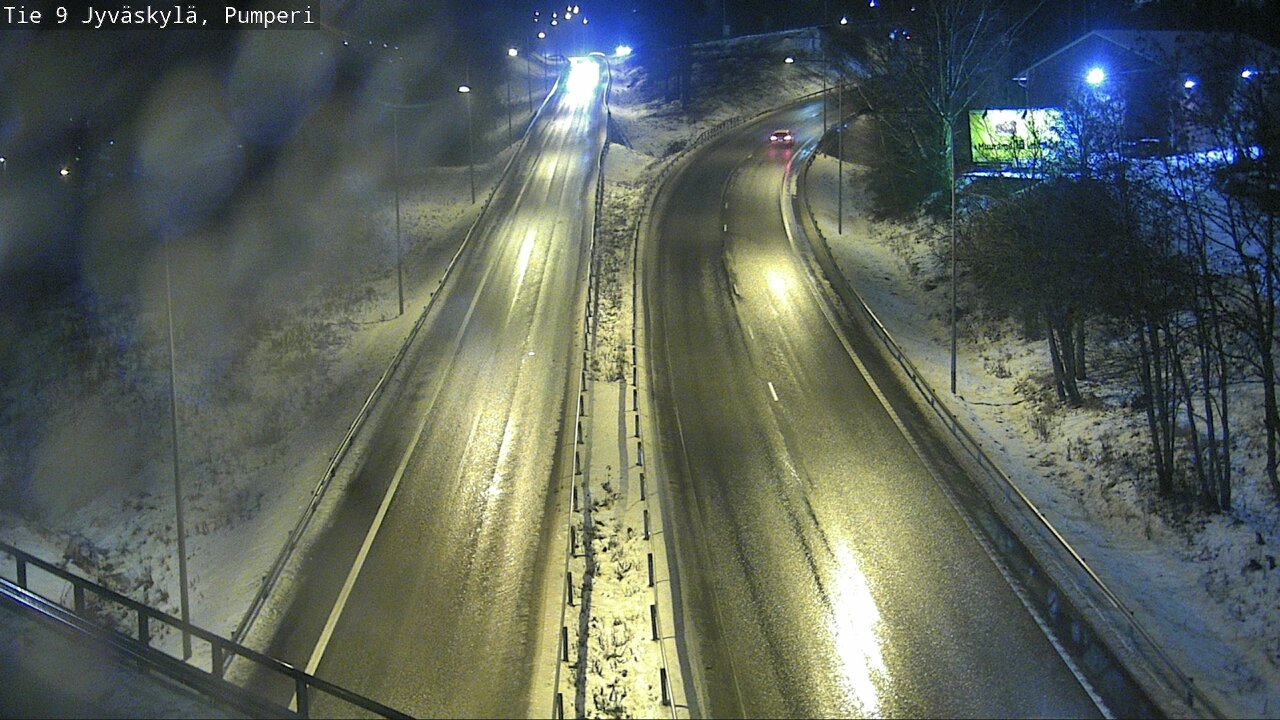 Weather Camera Image Väg 9 Jyväskylä, Pumperi, Jyväskylä, Keski-Suomi