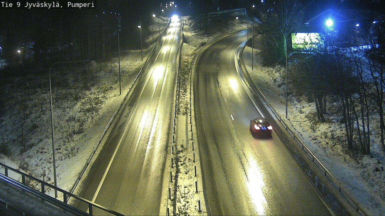 Weather Camera Image Väg 9 Jyväskylä, Pumperi, Jyväskylä, Keski-Suomi