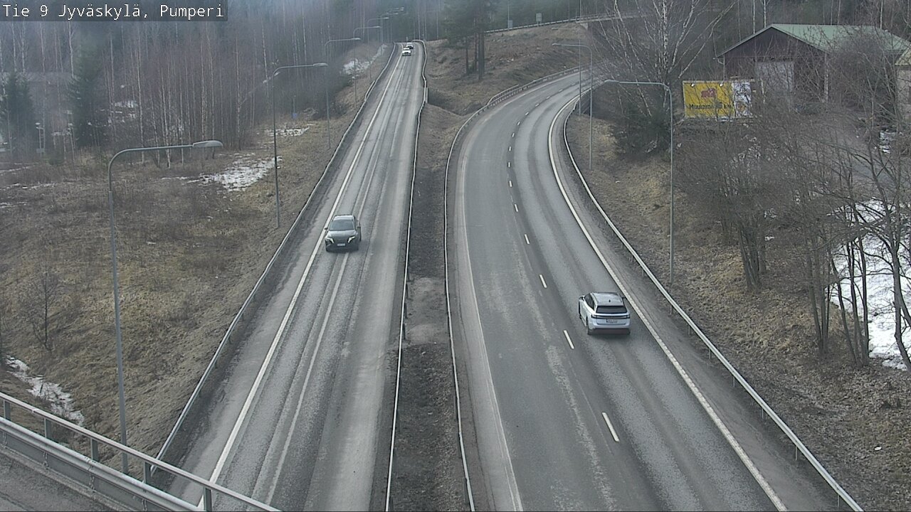Weather Camera Image Väg 9 Jyväskylä, Pumperi, Jyväskylä, Keski-Suomi
